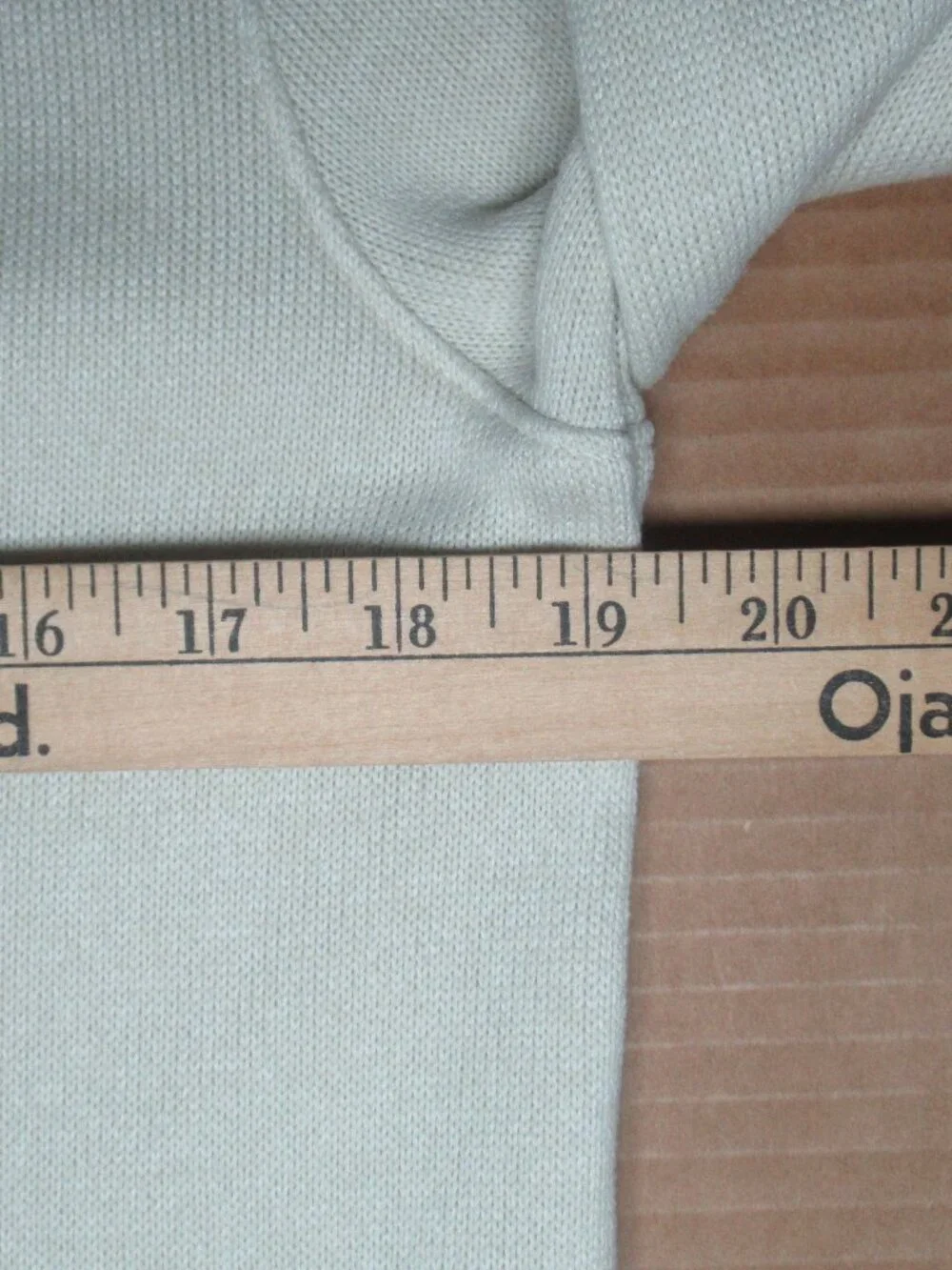 Banana Republic Men’s Quarter Zip Pullover Sweater Cream Black | Small